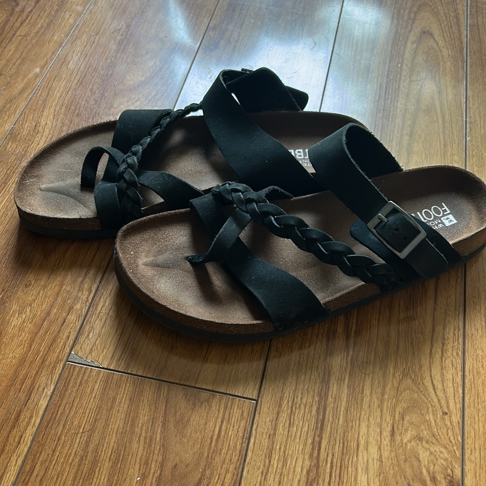 Black Strappy Sandals